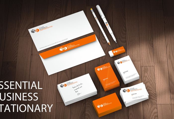 Custom branded stationary for
          commercial use